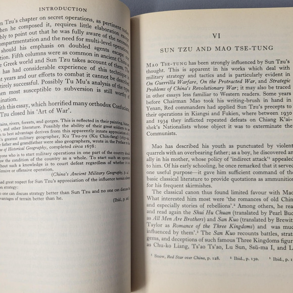 Vintage Sun Tzu The Art of War Samuel B. Griffith Oxford Univ Press Paperback - Picture 4 of 16